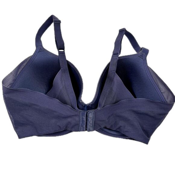 WACOAL 34DDD Ultimate Side Smoother Underwire T-Shirt Bra 853281 Eclipse Blue - Picture 3 of 16